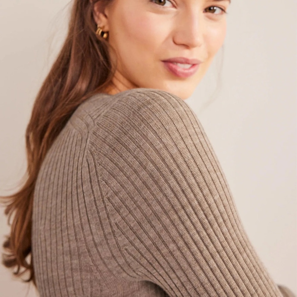 NWT Boden Ribbed Merino Sweater - Picture 5 of 10